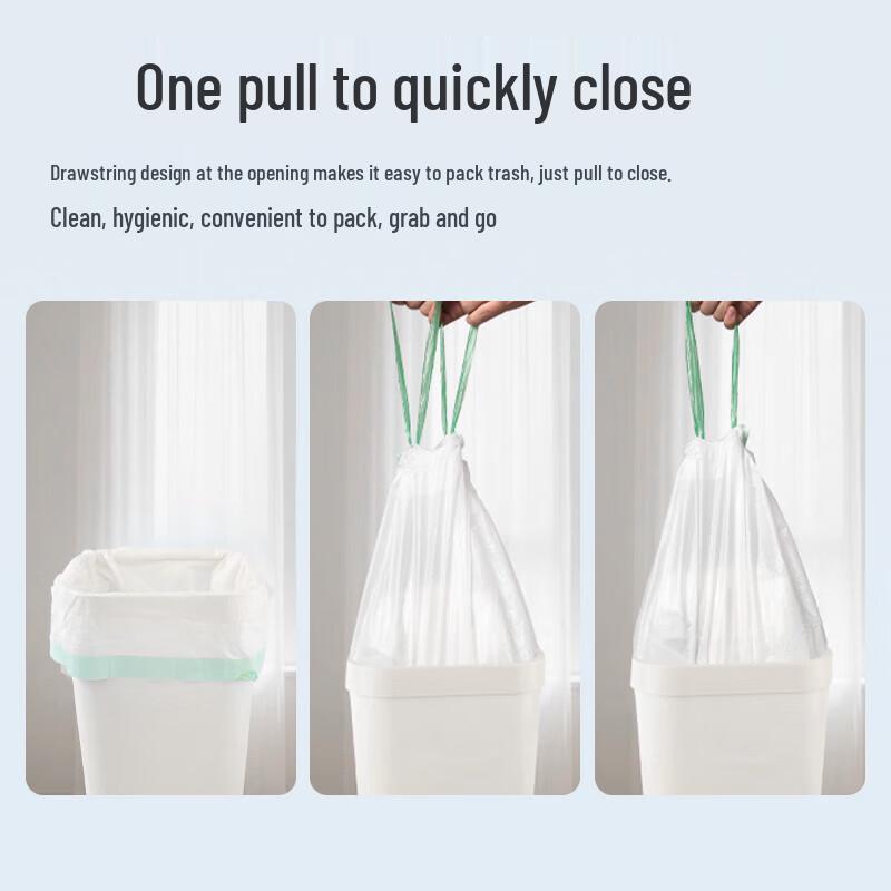 JiaXinjie Thickened Drawstring Trash Bags