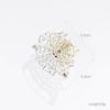 Bo Xin Yun Crystal Spider Brooch: Rotatable, Cute Korean Fashion Jacket Accessory Pin