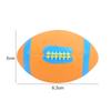 Latex Toy Rugby Ball - Interactive Sound-emitting Cartoon-colored Small Dog-shaped Toy Ball
