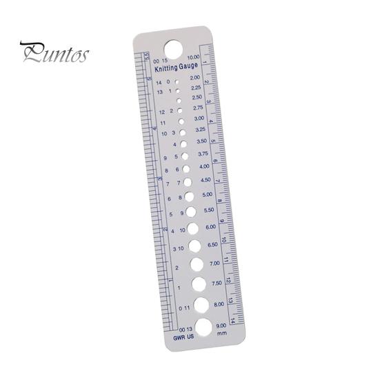 

Инструмент для вязания, игла, дюймовая швейная линейка, аксессуары для измерения размера 2-10 мм