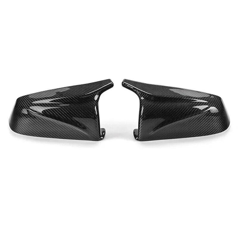 Side Wing Rearview Mirror Cover Cap For BMW 5 6 7 Series E60 E61 E63 E64 F01 F02-F04 F06 F07 F10 F11 F12 F13 Carbon Fiber Look