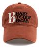 Bichiseuaenkeulim Baby Teddy Bear Cotton Ball Cap-Light Brown