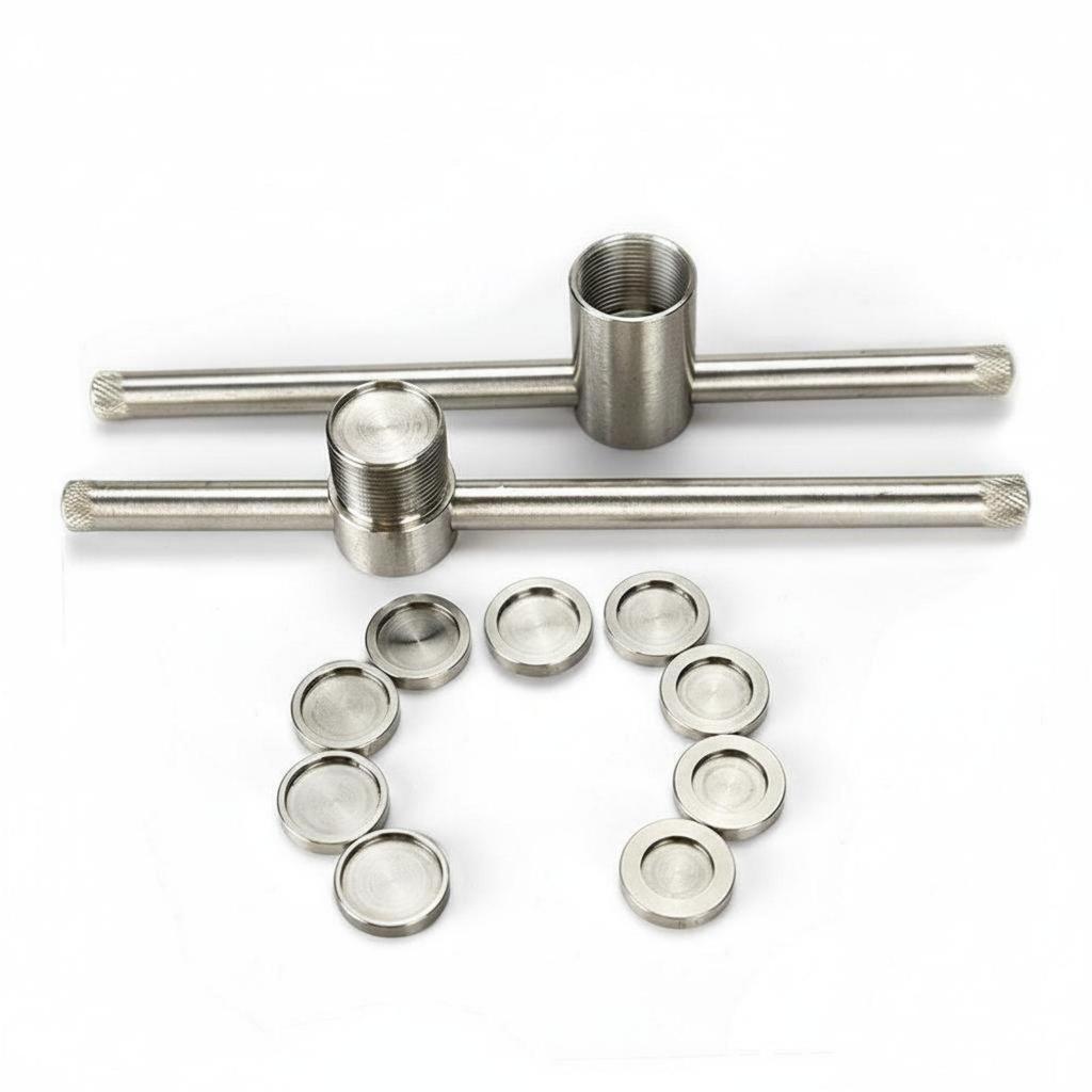 Pool Cue Tip Clamp Billiard Press Tool Presser Billiards Accessory for