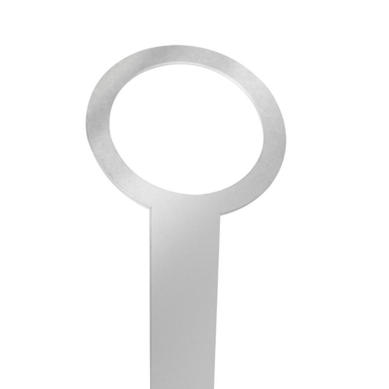 5Pcs Saxophone Pad Adjusting Tool Saxophone Leveling Rings Pad L Shape Key Cover