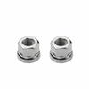 Axle Lock Nut Set – M9 & M10 Flower Drum , Flange Fastening Screws for Front and Rear Wheels