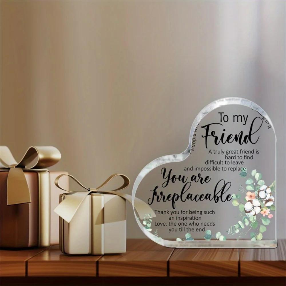 1 Piece, Female Friend Gift -The Best Gift for Female Friendship,sunflower Flower gift,Christmas Birthday Gift,female Thank You.