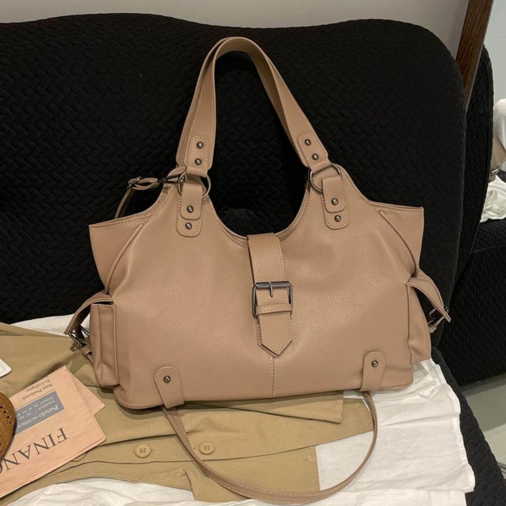 Tote Bag Women PU Large Capacity Daily Travel