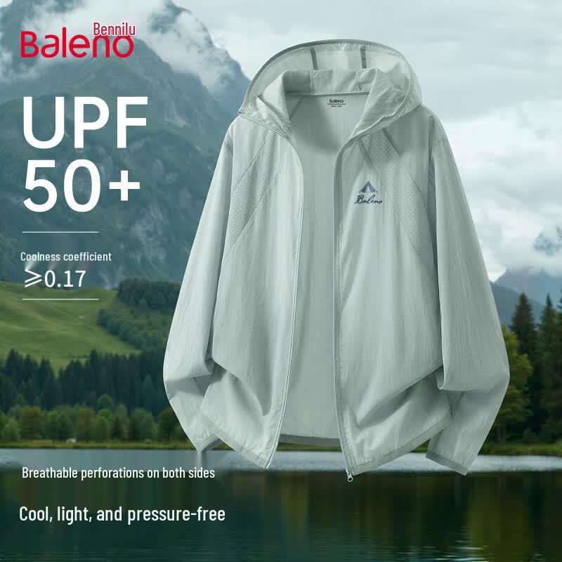 Baleno Men s Lightweight Hooded Sun Protection Jacket XL