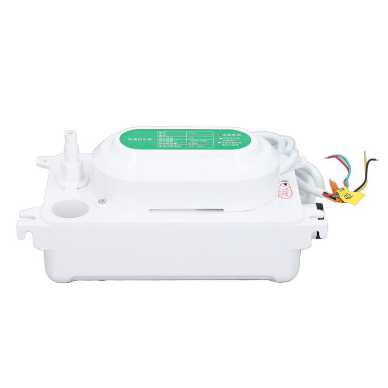 Condensate Pump Automatic HVAC  Removal Drain 100L/H  with 500ml  for Dehumidifier 100‑ AC Condensate Removal Pump