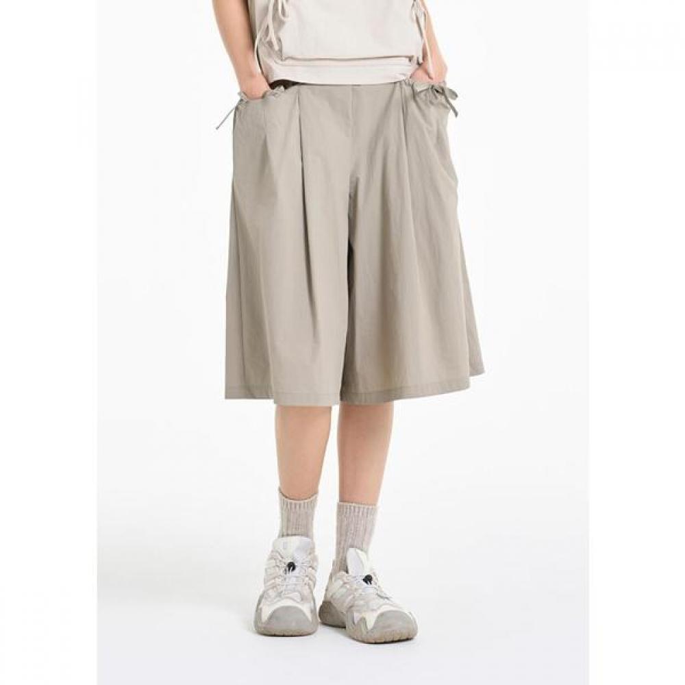 

Bbc Earth Women S Riboni Shirring Culotte L/KHAKI/65