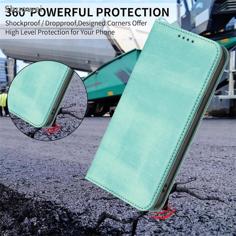 Casing For Infinix Hot 8 9 10 10i 10S 10T 40 Lite 11 Play Pro 4G Slim Wallet Leather Card Slot Flip Cover Case