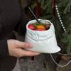Large-caliber Bag-shaped Cup Heat-resistant Cloth Bag Mug Novelty Tea Cup  Home Gathering