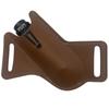 New 1pc Sheath Cover Protector Bag Cowhide Fold Knife Leather Sheath Straight Pocket Knife Cover Bag Outdoor Tool