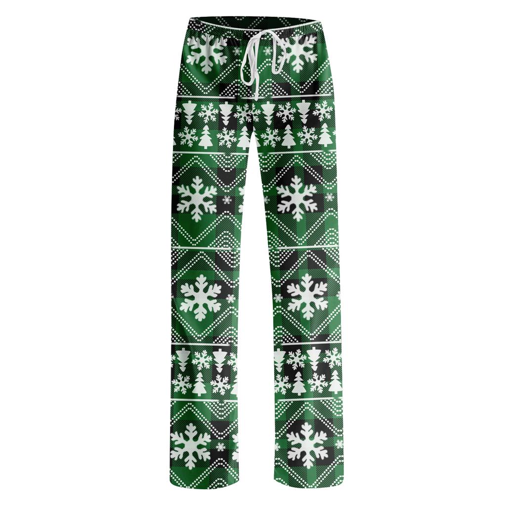 Anime-Pyjamahose, Nachtwäsche, lässige Hose mit Kordelzug und elastischer Taille, bequeme, gerade, lockere Yoga-Hose