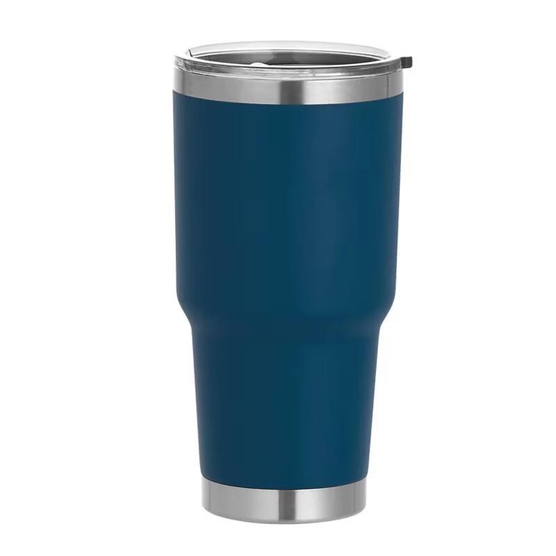 30oz Stainless Steel Double-Layer Thermos Mug for Hot/Cold Beverages