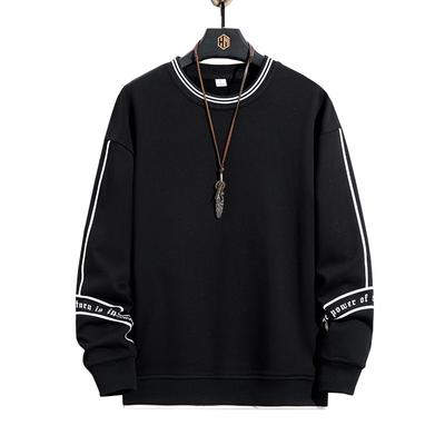 Felpa con cappuccio da uomo grande, T-shirt a maniche lunghe, Giacca casual, Maglia larga da uomo grande