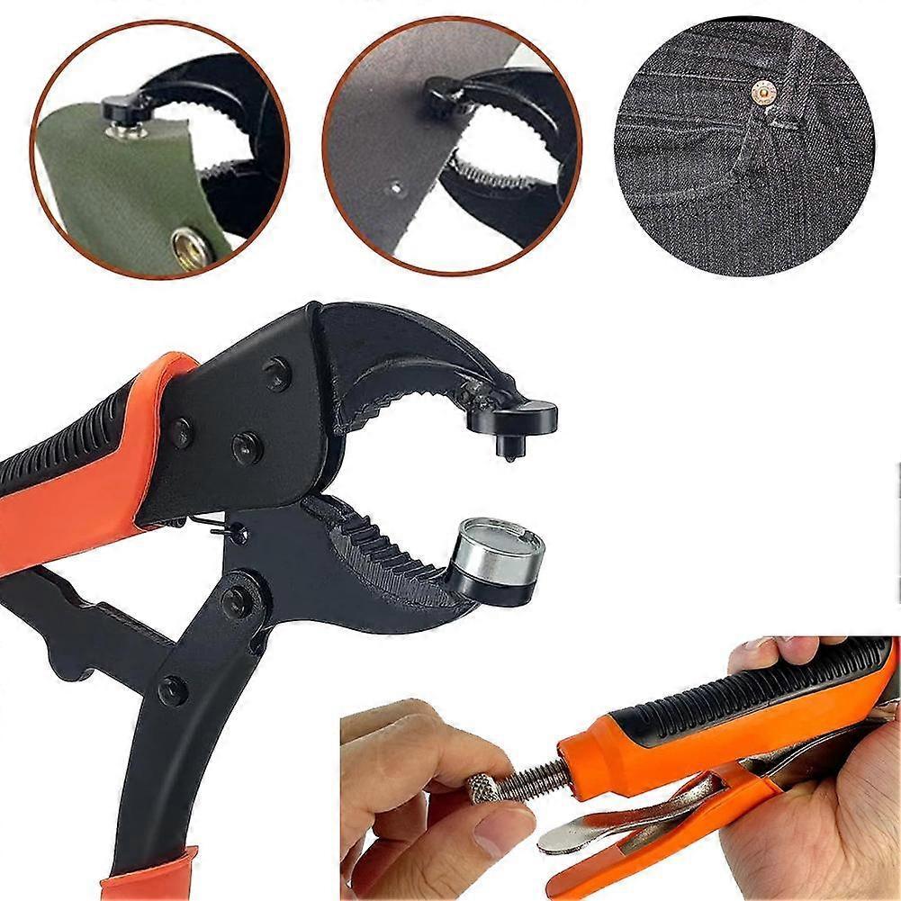 20 Sets Snap Fastener Tool Kit Heavy Duty Snap Button Tool Kit