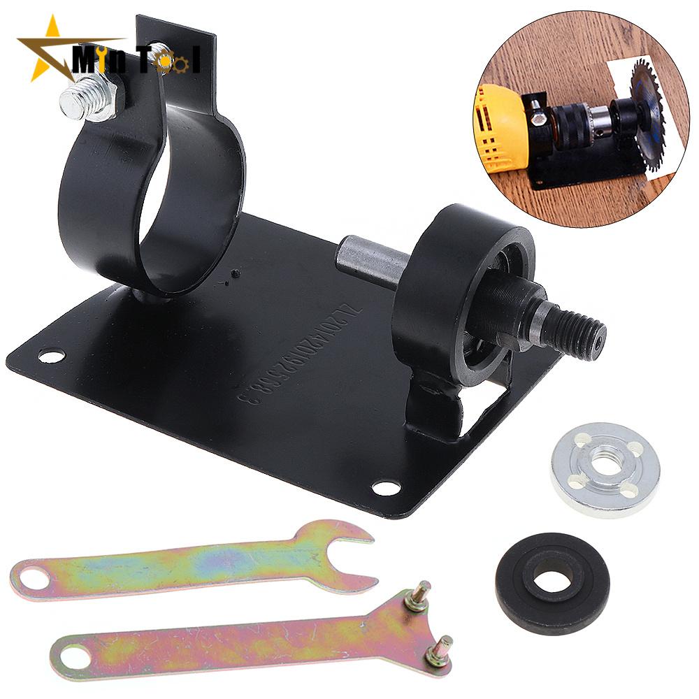 Electric Drill Cutting Seat Stand Holder Sets with 2 Wrenchs and 2 Gaskets for Polishing / Grinding for Power Tools