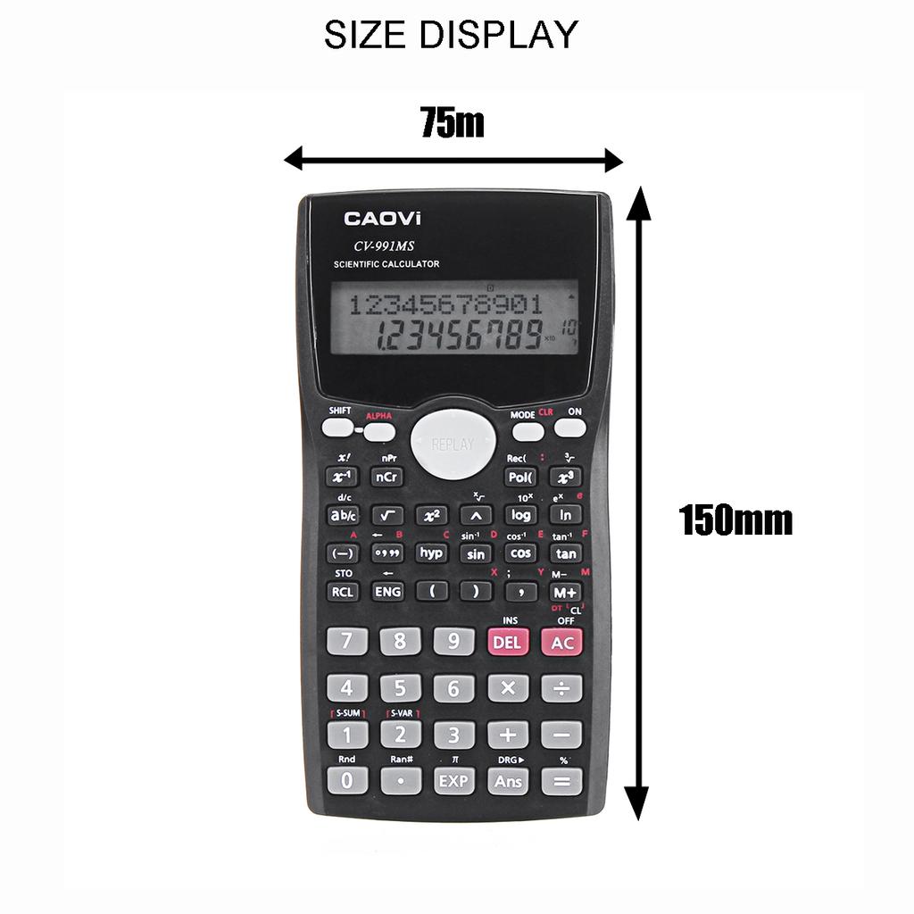 Buy 991MS Scientific Calculator For Student School Office Mathematics