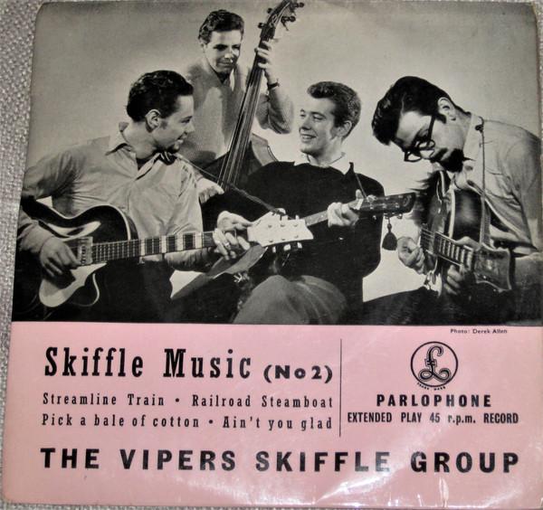 

7inch Record VIPERS SKIFFLE GROUP Skiffle Music No 2 GEP8626 Parlophone 1957 UK Rock Used