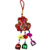 Chinese Style Snake Year Embroidered Scented Wind Chime Pendant for Home or Car