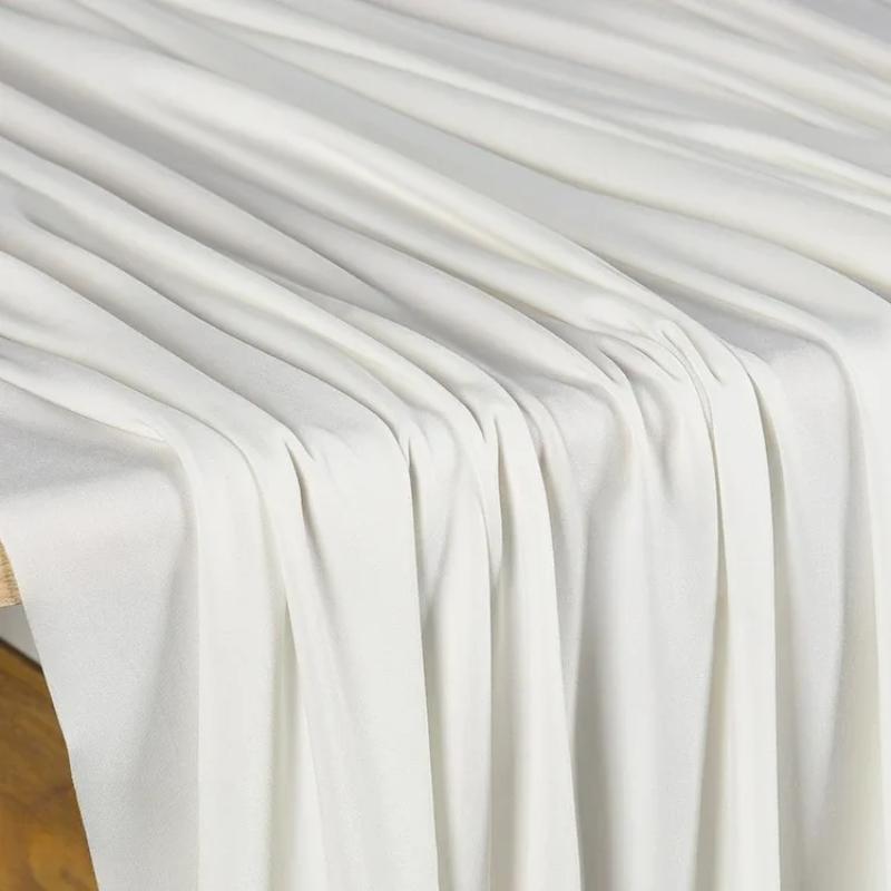 100x160cm Mléčné hedvábí Látka Elastická Pletená Podšívka Oblečení na jógu Měkká Velkoobchodní Látka Oděv pro DIY Šití Spandexový Materiál