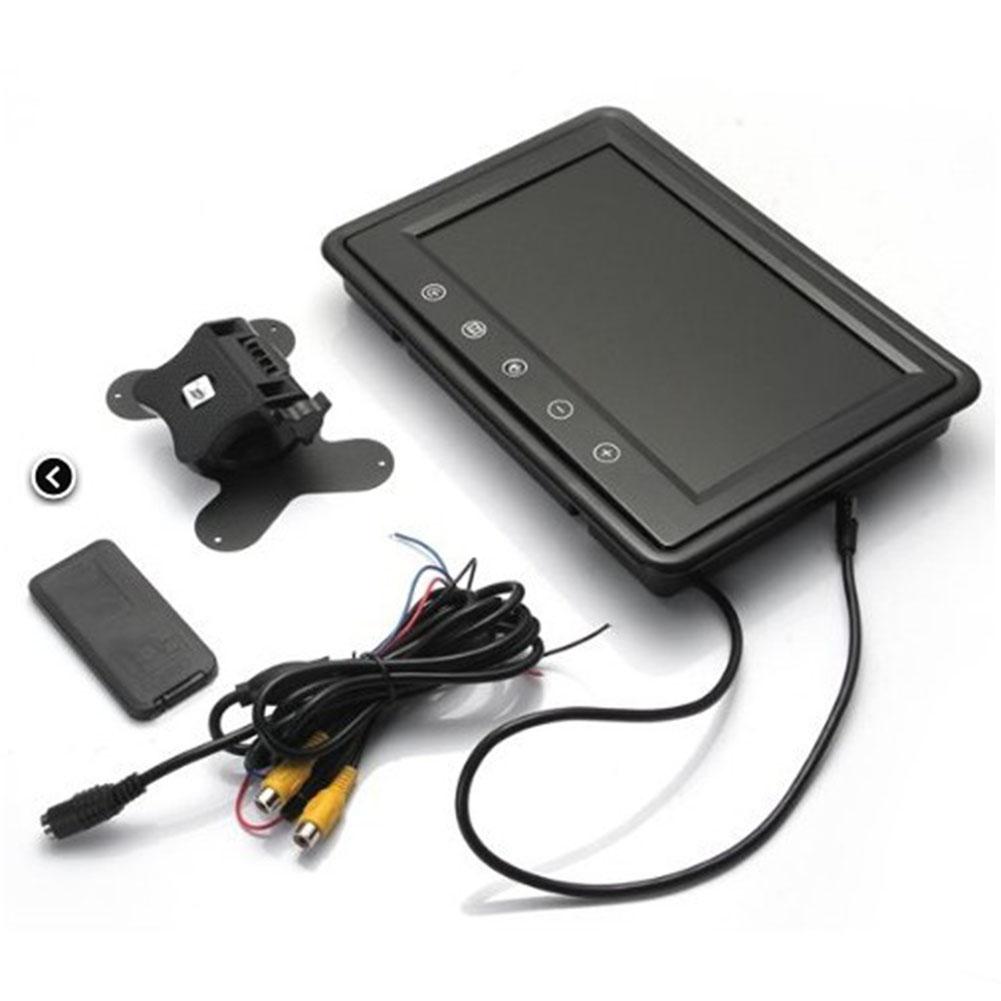 Car Stand Alone Monitor - 9 Inch Screen, 16:9 Display Mode NTSC/PAL Headrest Mount Frame