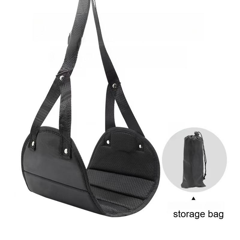 Stilt foot belt airplane travel foot rest portable foot rest mat car foot rest rest foot rest mat leg rest hammock