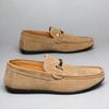 Classic Men's Suede Slip On Loafers Preppy Lightweight Breathable Wallking Driving Shoes Comfort Fashion Outdoor Men's Sneakers