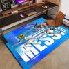 M-Messi Design Area Rug Personalized Name- Non-Slip, Soft & Cozy Floor Mat for Living Room, Office - Indoor/Outdoor Carpet