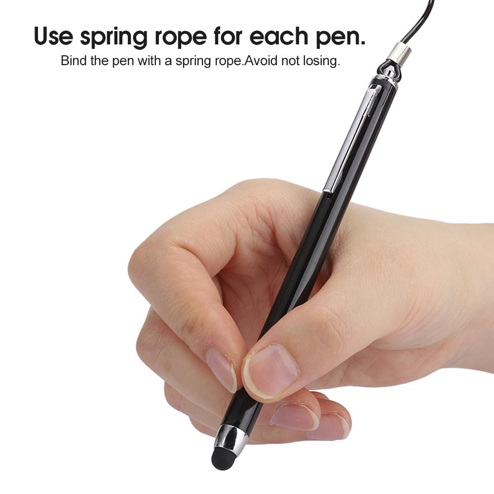 Touch Screen Pen Active Stylus Capacitive with Spring Rope for MP4   Writing Board