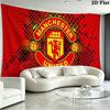 Manchester United Wall Tapestry Aesthetic Wall Hanging Printed Fabric Blanket Decorative Tapestries for Bedroom Living Room Home Decor