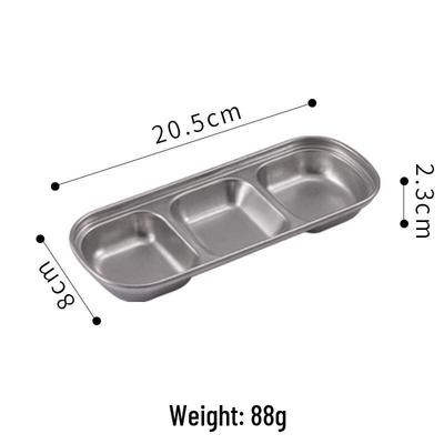 ZISIZ Retro 304 Stainless Steel Dipping Dish