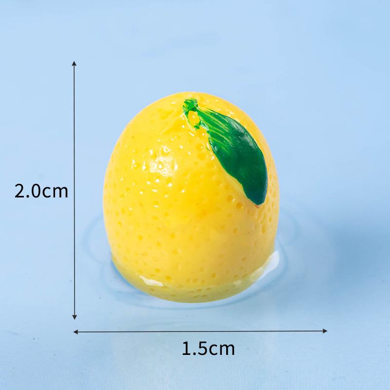 Micro Landscape Simulation Fruit Cuteness Arbutus Fruit Peach Tomato Diy Decoration Blind Bag Accessories Table Ornaments