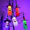 Halloween Decorative Luminous  Hanging Lamp Colorful Witch Ice Bar Lamp LED Colorful Lamp String  Festival Hanging  Atmosphere Lamp