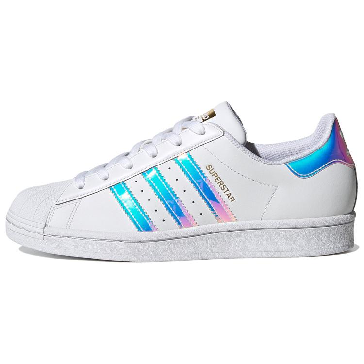 Adidas Womens Superstar `White Iridescent` (women`s