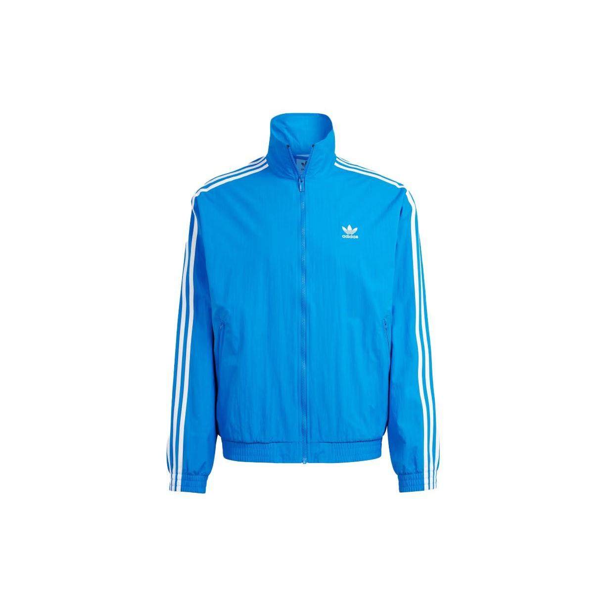 adidas Adicolor Woven Firebird Track Top Asia Sizing Blue Men s IT2496