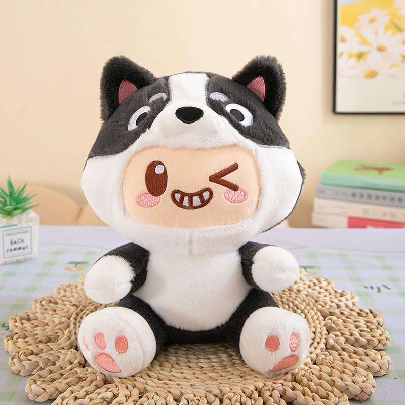 Adorable Husky Plush Toy Soft And Cuddly Stuffed Animal Perfect Gift For Kids And Dog Lovers 35cm Or 45cm