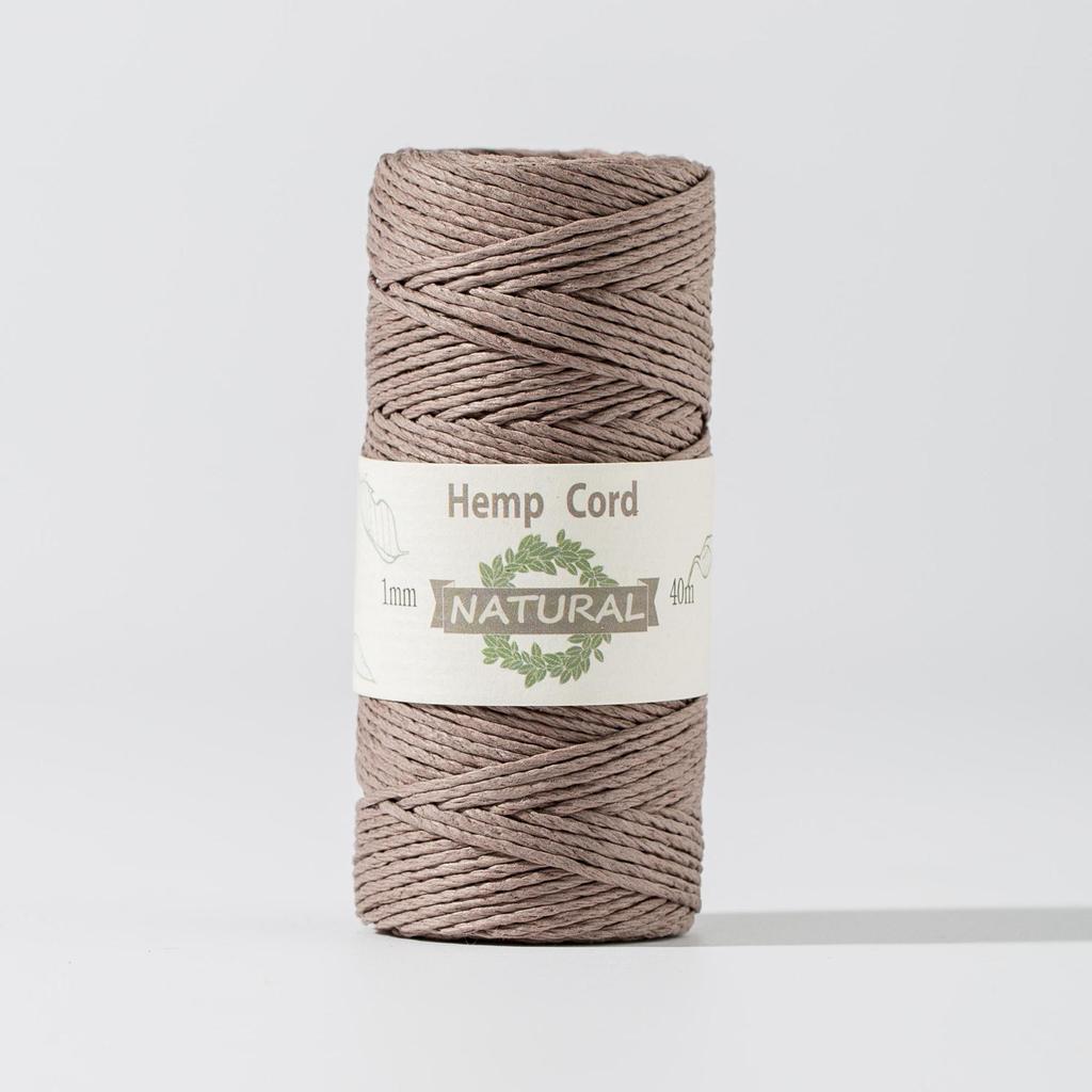 Sfoară de cânepă colorată de 1 mm, Sfoară decorativă pentru cadouri artizanale, Sfoară împletită pentru brățară colier, Accesorii pentru bijuterii 40 de metri rola