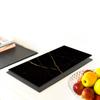 TAGLIERE IN VETRO 30x52 Marmo