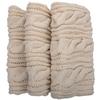 Thickened Knitted Scarf Solid Color Warm Scarves Simple Wool Bib  Men
