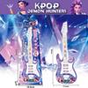 kpop Witch Huntress Squad Music Children's Toy with Light-Up Guitar Song Playing Feature Ideal Halloween & Christmas Gift for Ki