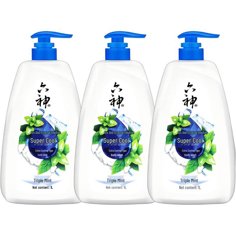 

Liu Shen Invigorating Cool Shower Gel 3-Liter Pack
