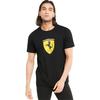 Puma Tricou Ferrari Race Big Shield Bărbați Topuri Negru 597956-02