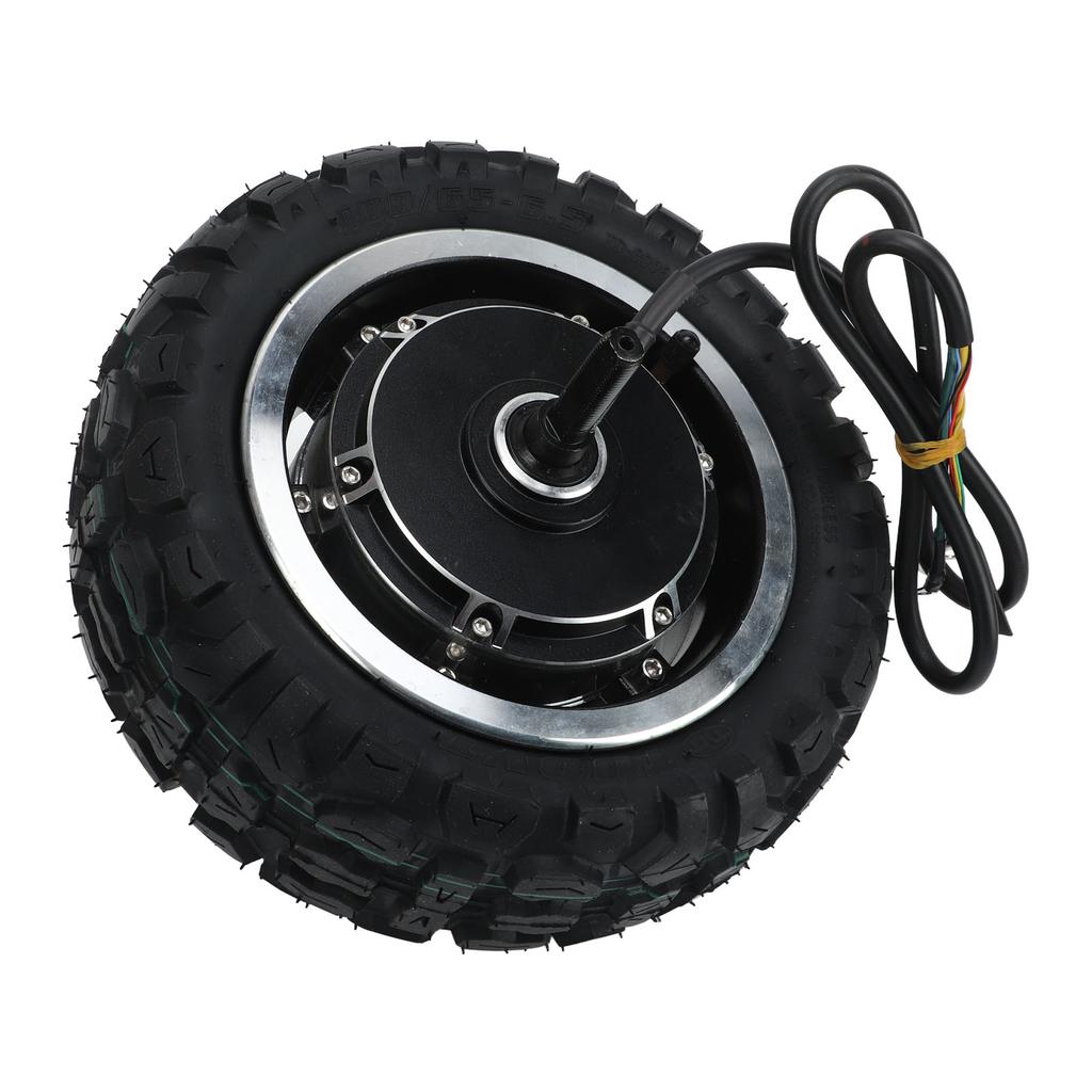 Motore per mozzo ruota da 11 pollici 48-120V 500W a 3500W IP54 Impermeabile Basso Rumore Motore per mozzo di scooter