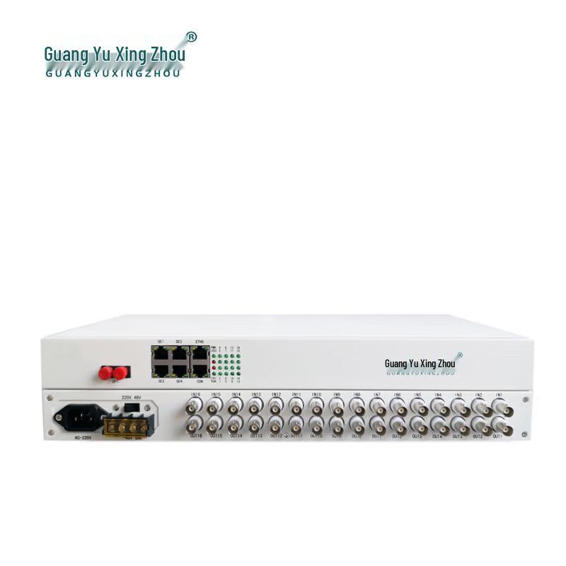 GYXZ-MST480D 16E1 PDH Fiber Optic Transceiver