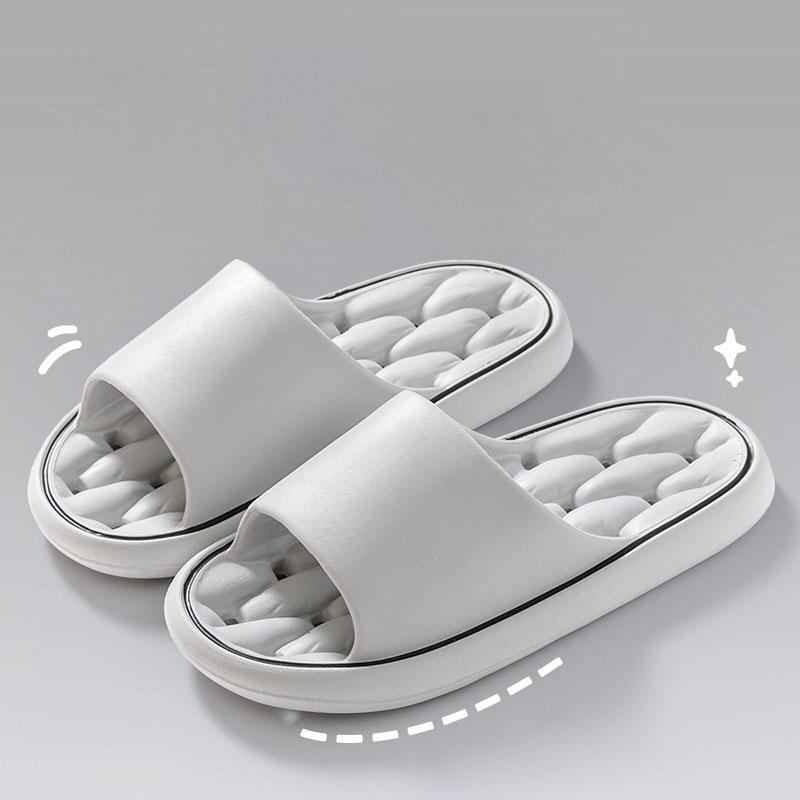 Women Slippers Fashion Ultra Light Soft EVA Slippers Simple Flip Flop Sandals Comfortable Men Non-slip Bathroom Home Slippers