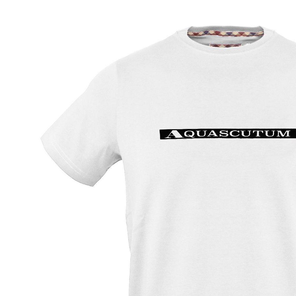 Aquascutum Mens Box Logo T-Shirt