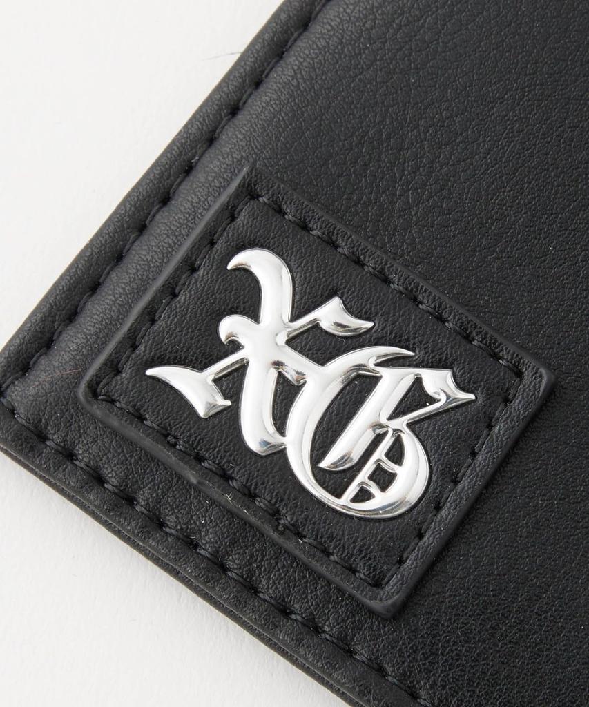 X-girl XG Metallic Logo Wallet 105253054013 Black One Size