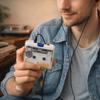 3.5mm AUX Input Portable Walkman Multifunction Tape Player Earphone Cassette Player  Portable Use